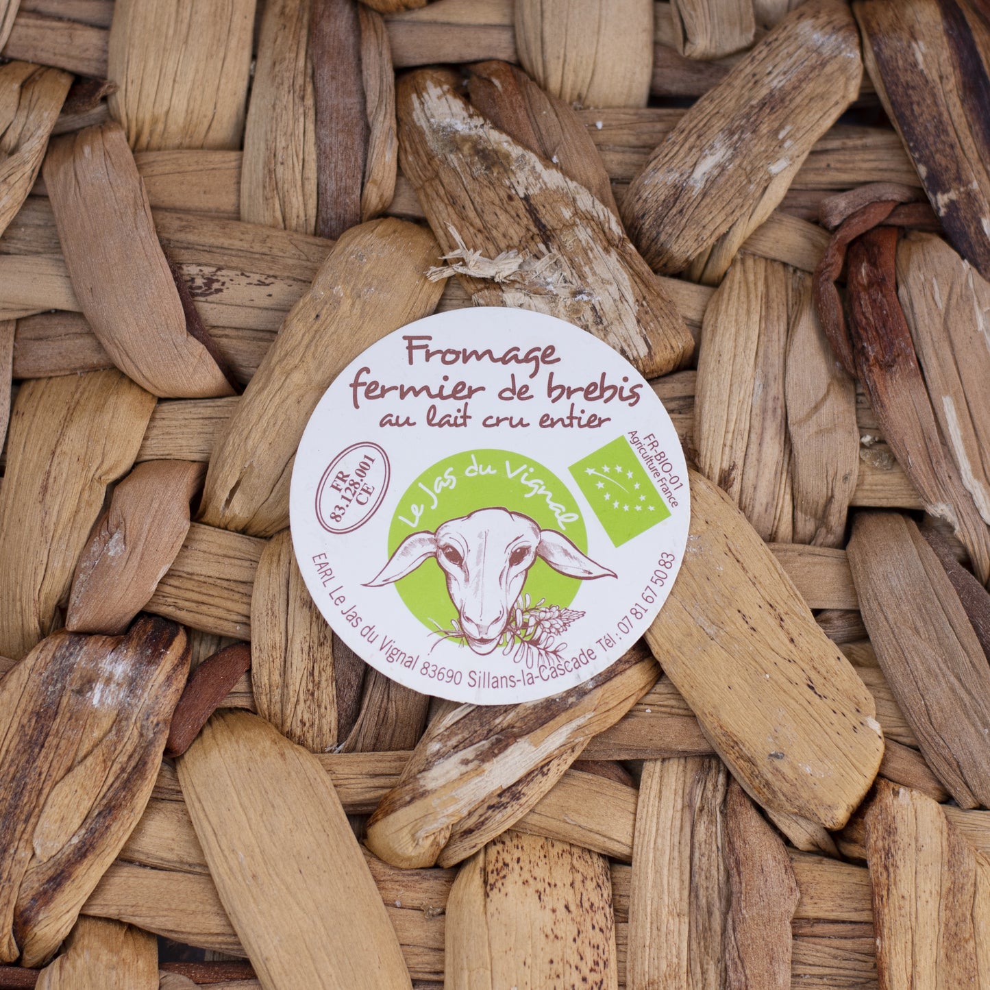 Tome de Brebis bio fermière